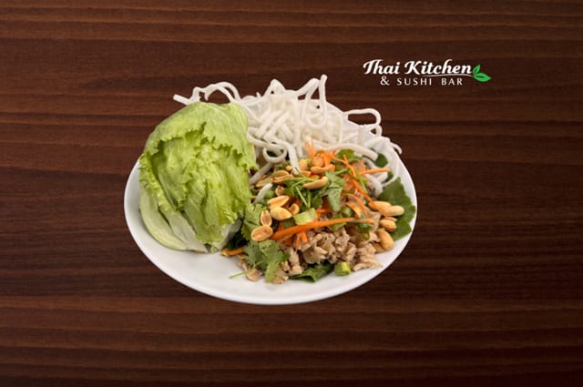 Chicken Lettuce Wrap.